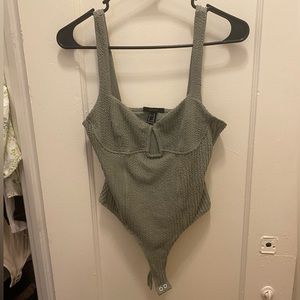 Green body suit